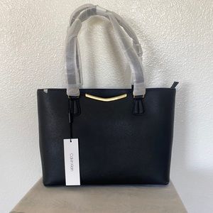 NWT - CALVIN KLEIN SAFFIANO Tote Bag